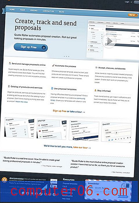 Nettdesignkritikk nr. 58: Sitatroller