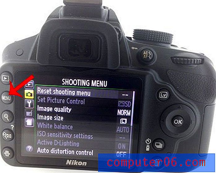 Kako prilagoditi brzinu video okvira za video na Nikon D3200