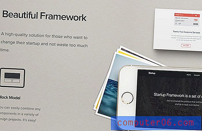 Het Startup Framework: Simple Web Mockups