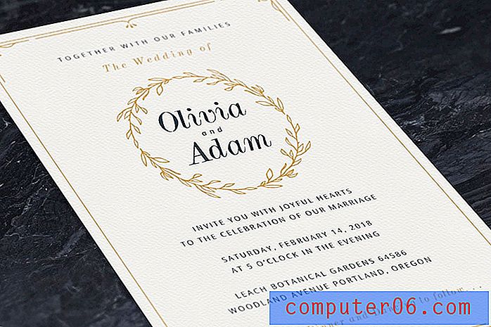 Cómo diseñar invitaciones de boda: 7 pasos simples