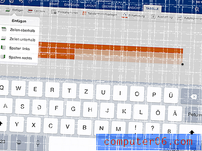 Вмъкване и изтриване на редове в Excel 2013