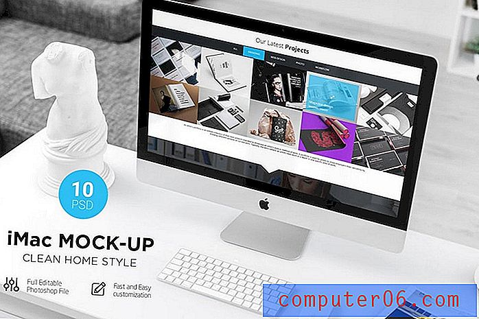 Más de 40 PSD iMac Mockup, fotos y vectores