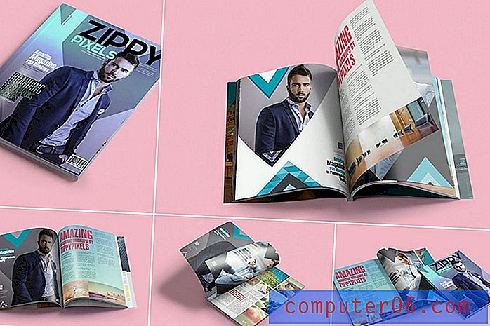 20 개 이상의 Pro Magazine Mockups (Cover + Spread)