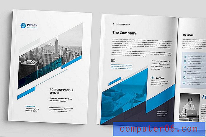 70+ modernu korporatīvo brošūru veidnes