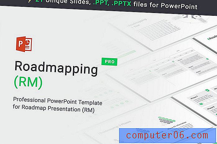 13+ meilleurs modèles de feuille de route PowerPoint