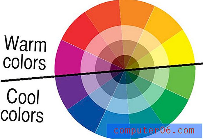 Como usar cores quentes em projetos de design