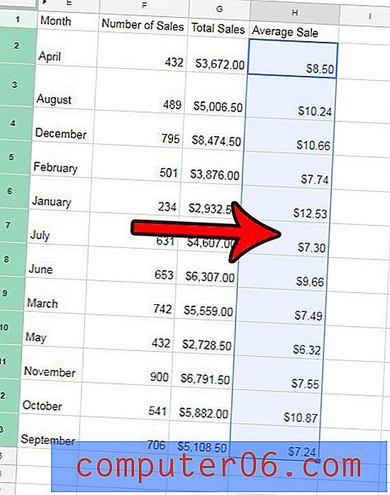 So sperren Sie Zellen in Google Sheets