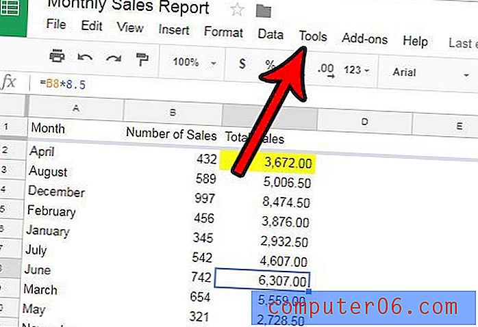 Slik aktiverer du endringsvarsler i Google Sheets