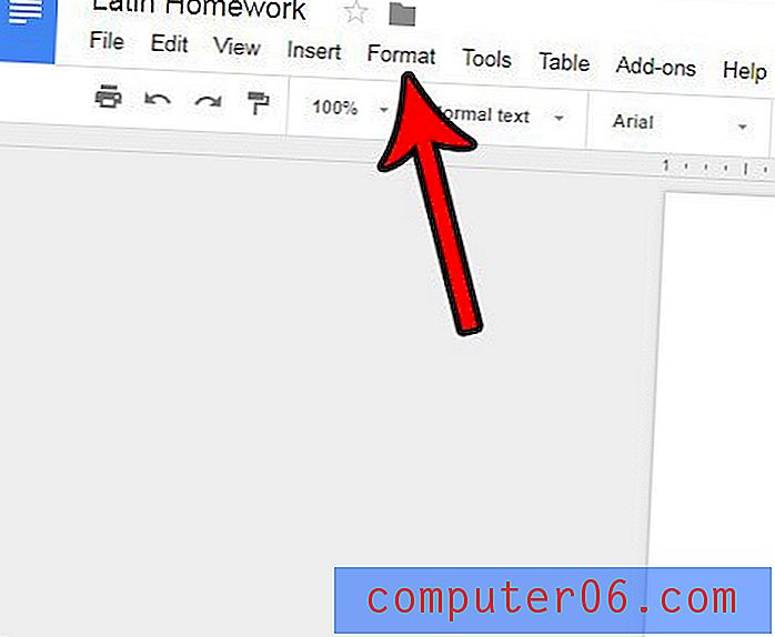 Como colocar uma linha entre colunas no Google Docs