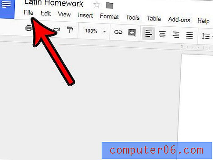 Como salvar um arquivo do Google Docs como PDF