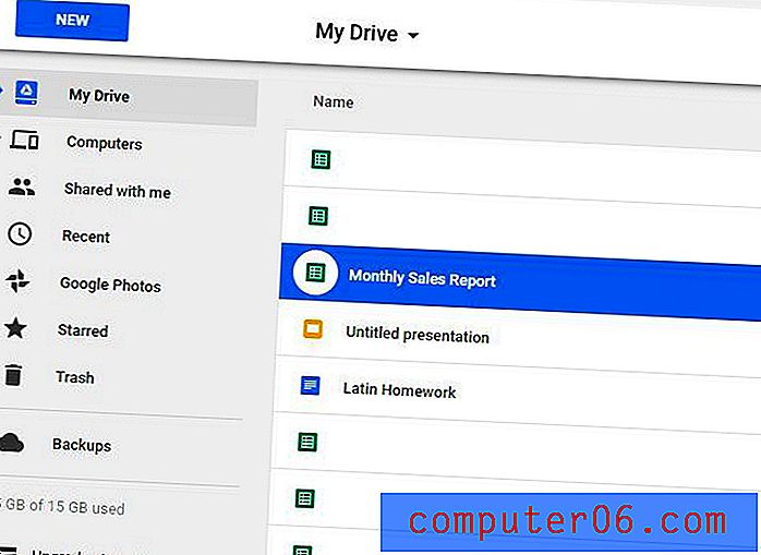 Hvordan få en delbar kobling for en Google Sheets-fil i Google Drive