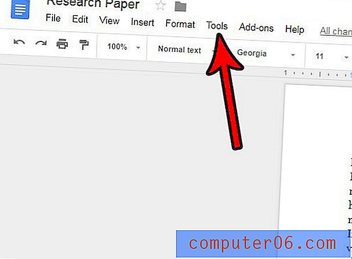 Cómo dejar de convertir a fracciones en Google Docs