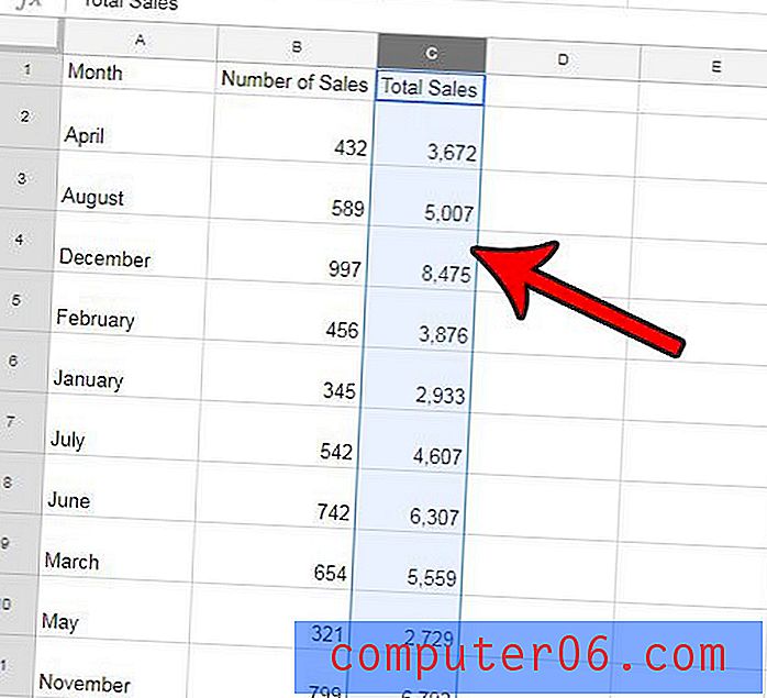 Hoe u het aantal weergegeven decimalen in Google Spreadsheets kunt vergroten