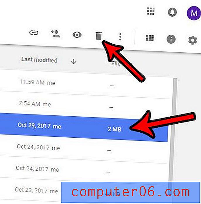 Cómo eliminar un archivo de Google Drive