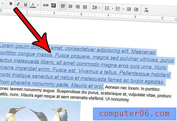 Cómo copiar formato en Google Docs