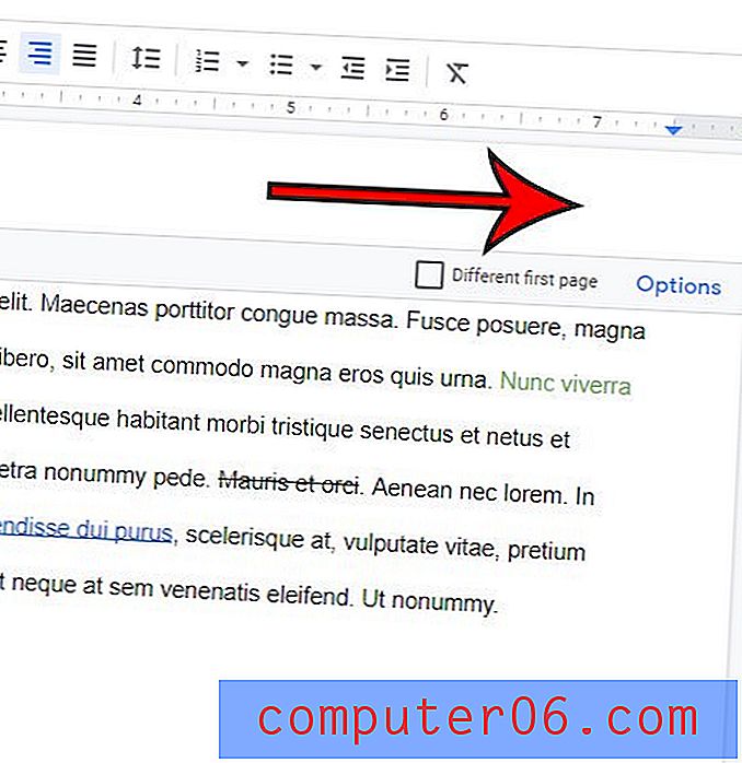 Comment ajouter une image à un en-tête dans Google Docs