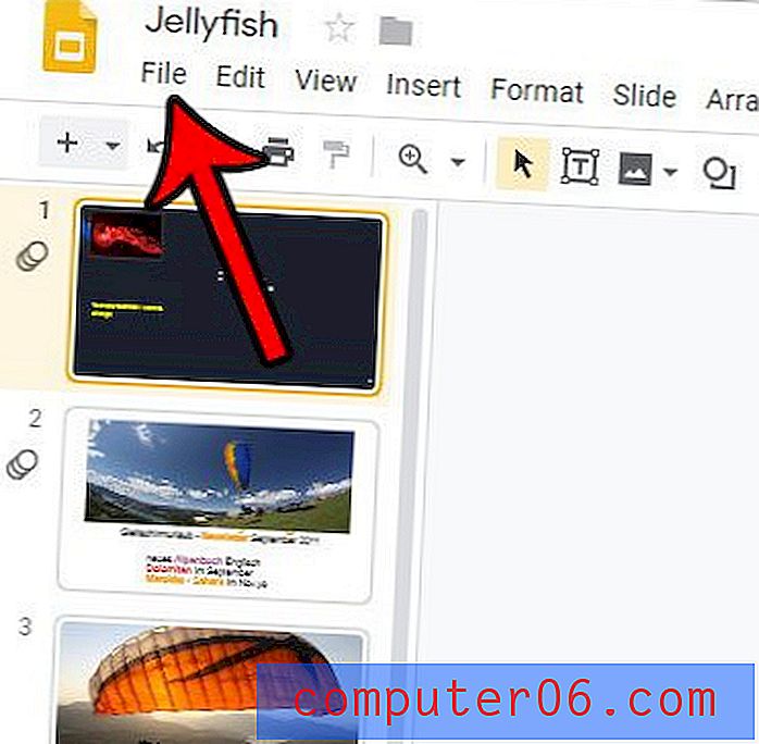 Comment obtenir le code d'intégration pour un fichier Google Slides