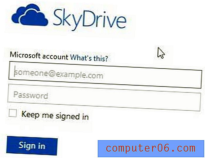 Как да промените формата на документ по подразбиране в SkyDrive
