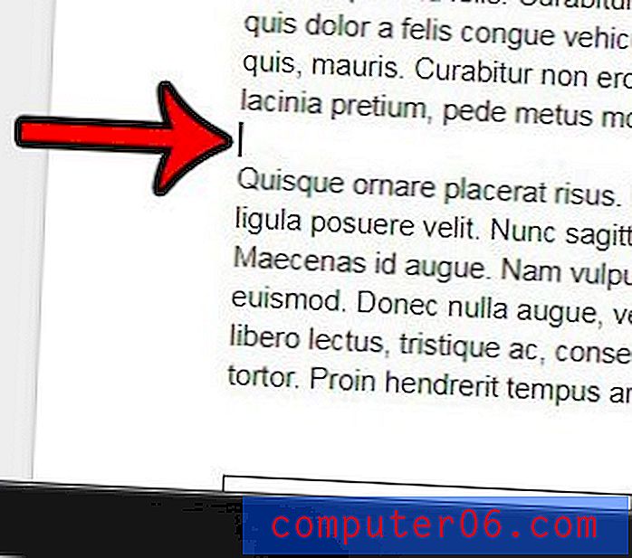 Cómo insertar un marcador en Google Docs