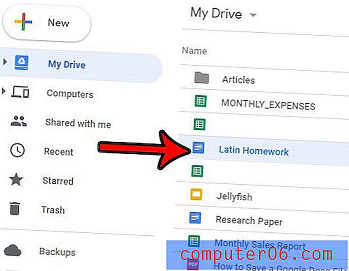 Como alterar o nome de um arquivo no Google Drive