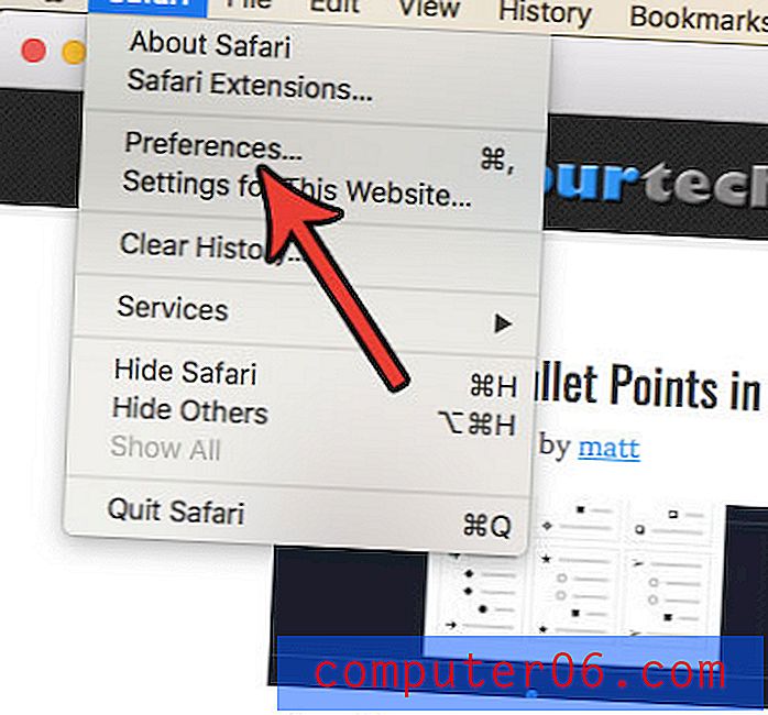 Kā padarīt Google par jūsu mājas lapu Safari operētājsistēmā Mac