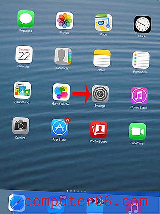 Comment supprimer un compte de messagerie sur l'iPad 2 dans iOS 7