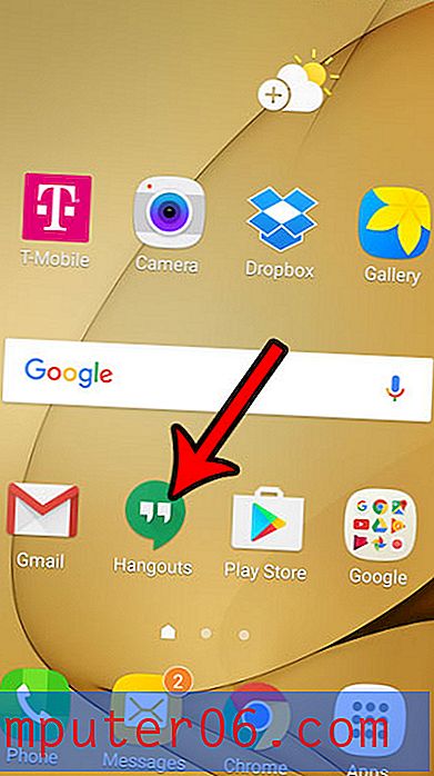 Kā lietotnē Android Marshmallow noņemt lietotnes no sākuma ekrāna