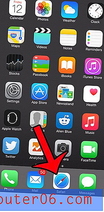 Como ativar opções adicionais de compartilhamento no Safari em um iPhone 6