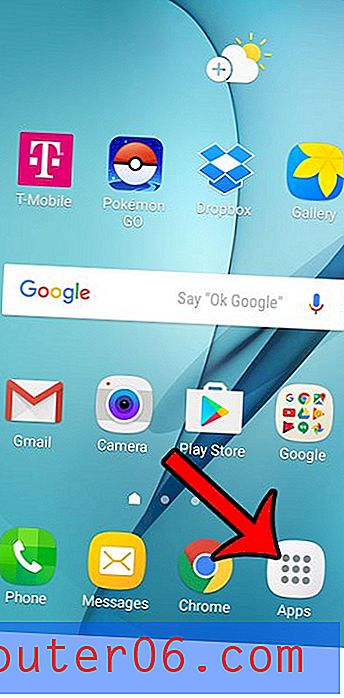Jak używać wzoru przesunięcia zamiast kodu dostępu w telefonie Samsung Galaxy On5