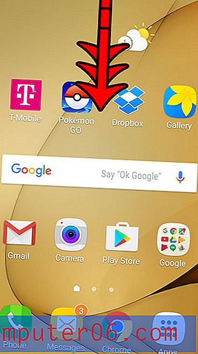 Hvordan stopper jeg skjermen fra å rotere automatisk på en Samsung Galaxy On5?