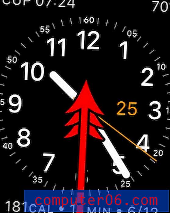 Was ist das Wassertropfensymbol oben auf meinem Apple Watch-Bildschirm?