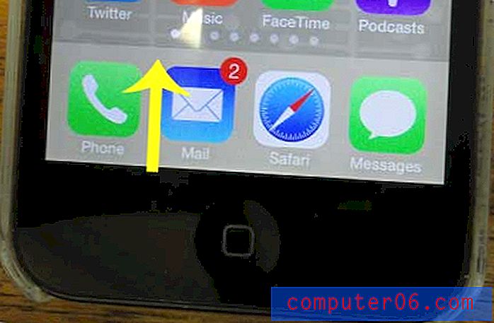 Hoe de zaklamp op de iPhone 5 in iOS 7 te gebruiken