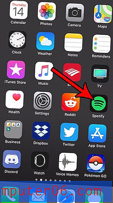 Как да сортирате Spotify плейлисти по име на iPhone 7
