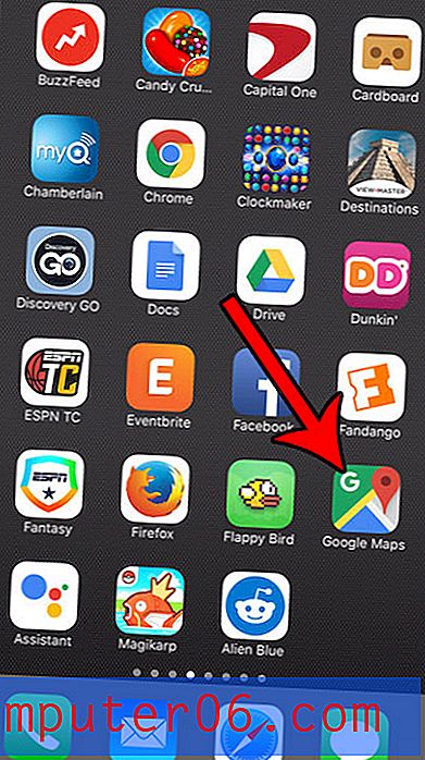 Como compartilhar um link de PIN no Google Maps em um iPhone 7