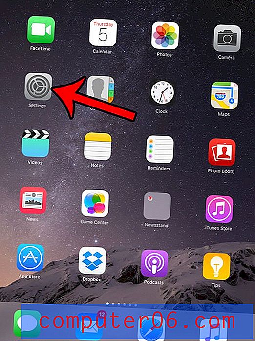 iPad 2에서 iOS 9 이모티콘을 비활성화하는 방법