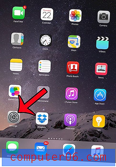Kā nomainīt noklusējuma e-pasta adresi iPad iOS 9