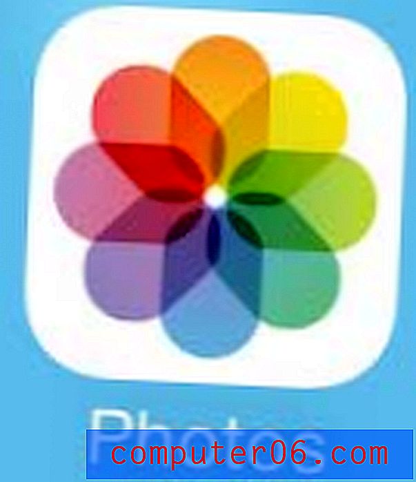 Apgrieziet fotoattēlu iOS 7 ierīcē iPhone