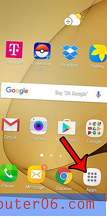 Cómo desactivar las notificaciones de alerta ámbar en el Samsung Galaxy On5
