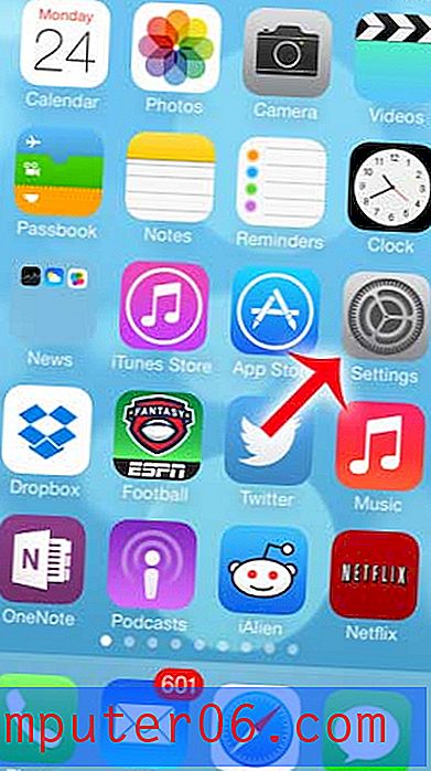 IPhone'i ikoonide lähtestamine