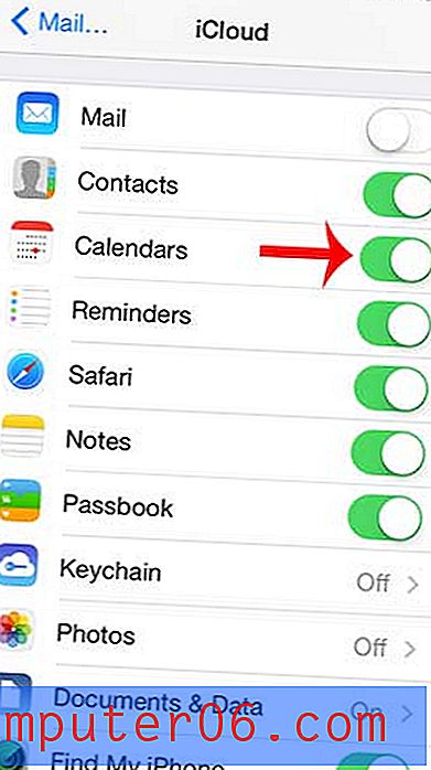 Hvordan lage en ny iCloud-kalender på iPhone 5