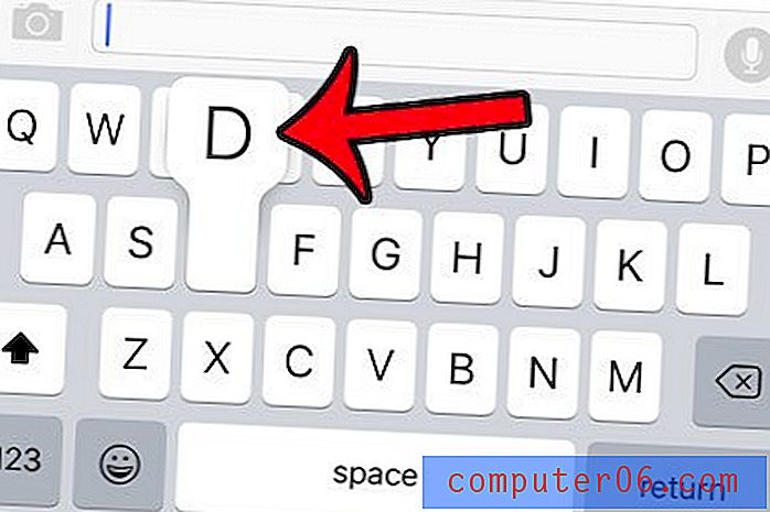 Hoe de pop-upletters op het iPhone-toetsenbord uit te schakelen