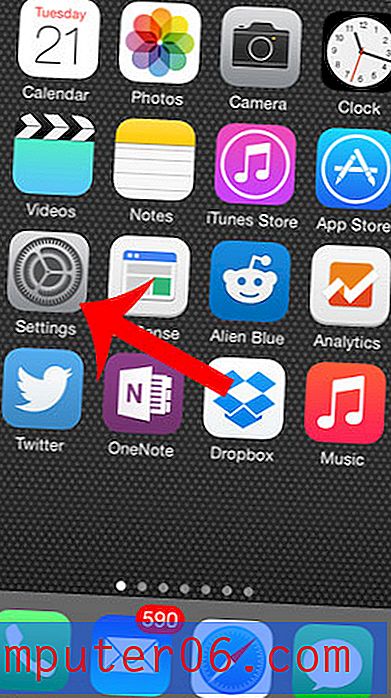 Slå av lyden når nye e-poster kommer på en iPhone 5