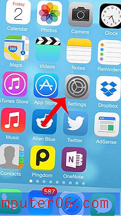 Kā parādīt Yahoo brīdinājumus bloķēšanas ekrānā iPhone 5