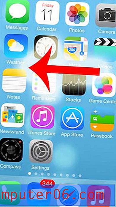Hvordan få et ikon for kontakter på iPhone 5 i iOS 7