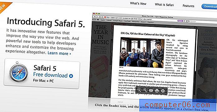 QuickPost: Découvrez Safari 5