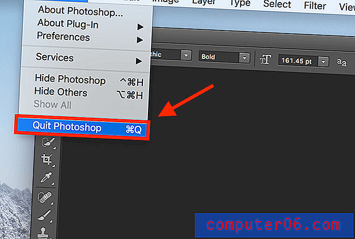 Kako dodati fontove u Photoshop na Macu