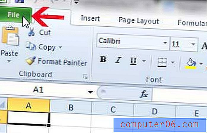 Excel 2010에서 기본적으로 xls로 저장하는 방법