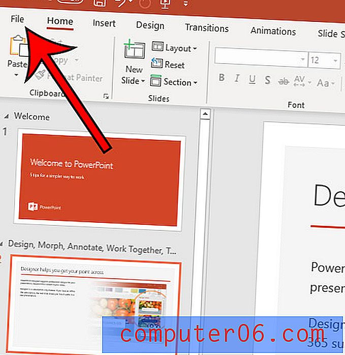 Office 365 용 Powerpoint에서 스크린 샷 하이퍼 링크를 중지하는 방법