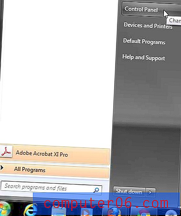 Windows 7에서 인쇄 스풀러를 중지하는 방법