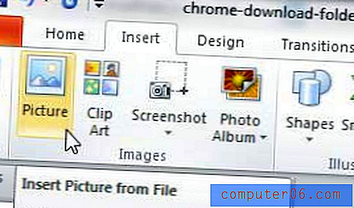 Hoe een GIF in Powerpoint 2010 te plaatsen